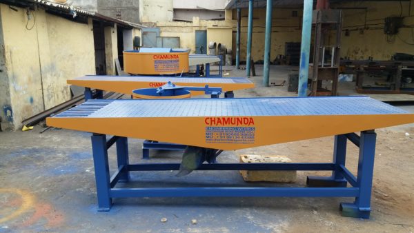 vibro foaming vibrating table for bricks supplier india