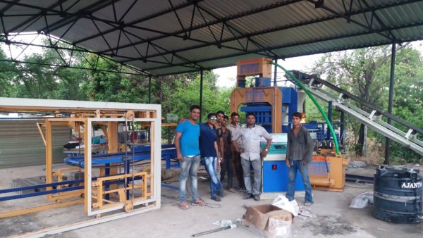 bricks and paver blocks making machinery india