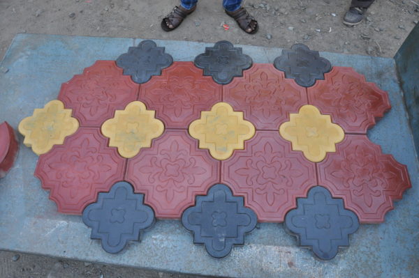 Fancy pavement block making machine india